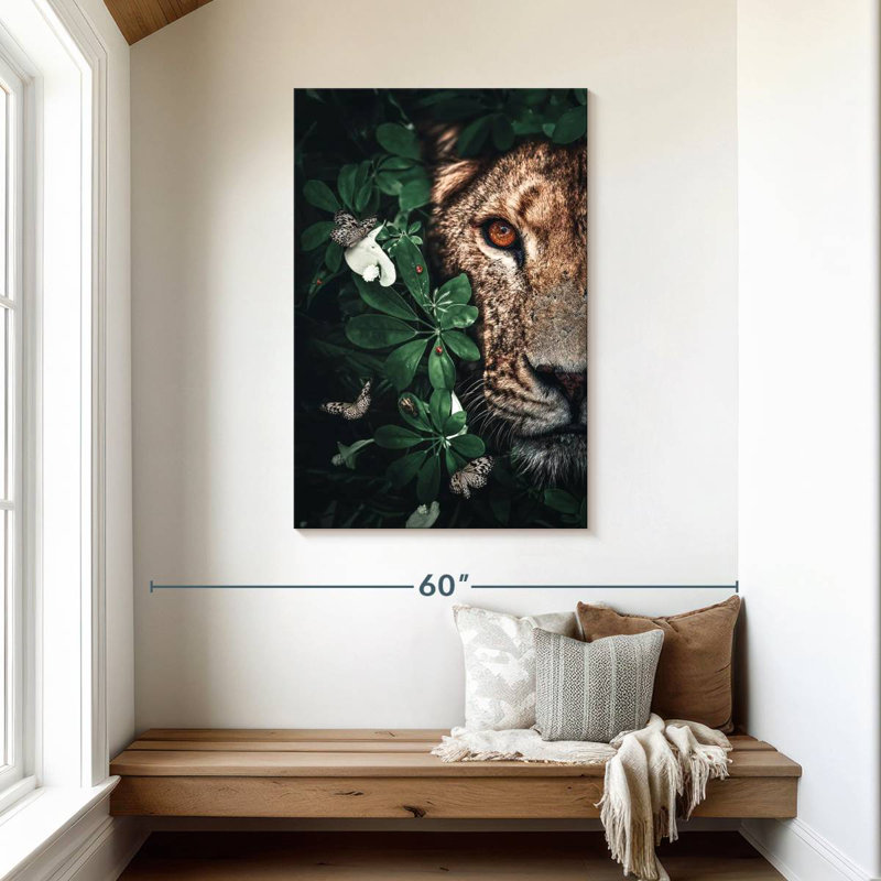 Lionne Brampt duo jungle, H 45 po x l 30 po