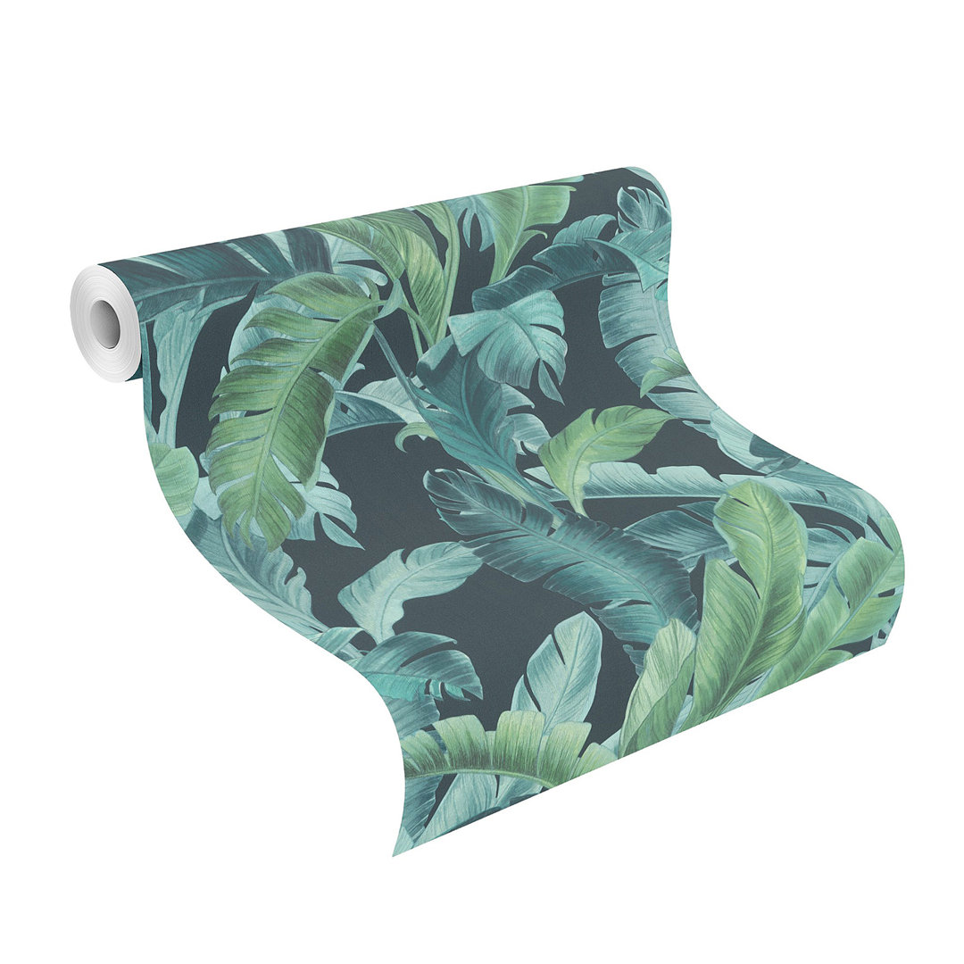 Derrell Palm Frond 33' L x 20.5" W Wallpaper Roll Beachcrest Home™ 