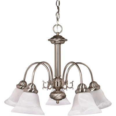 Turcotte 5 - Light Dimmable Classic / Traditional Chandelier