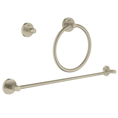 Essentials 3 Piece Bathroom Hardware Set