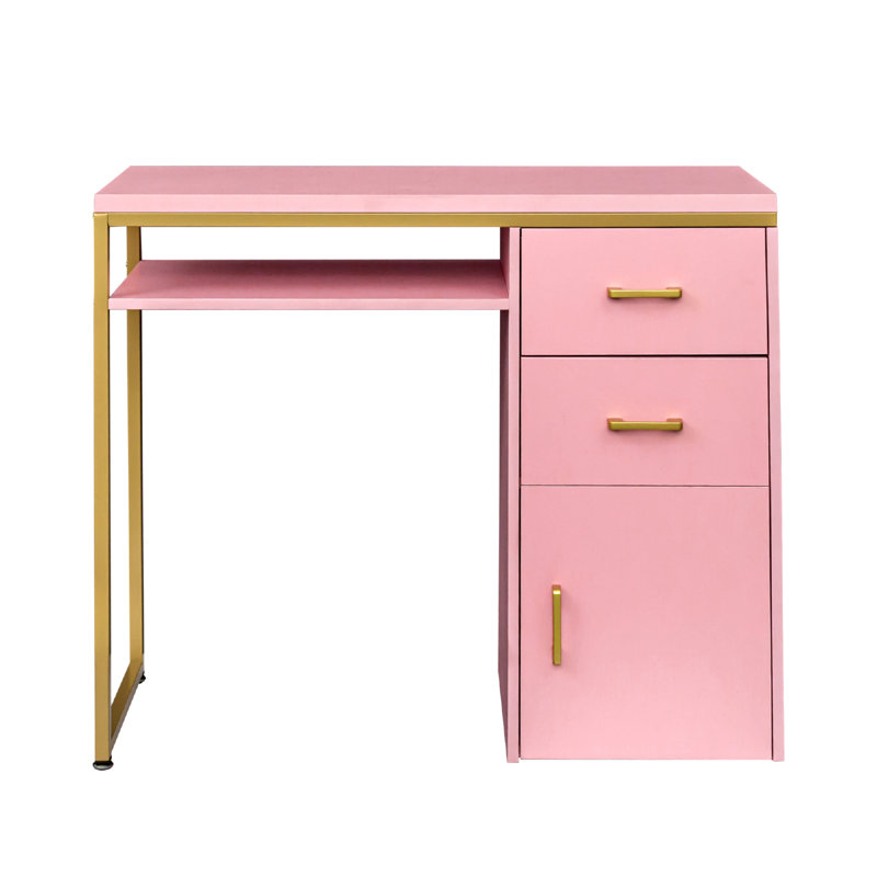 Computer Desk Pink