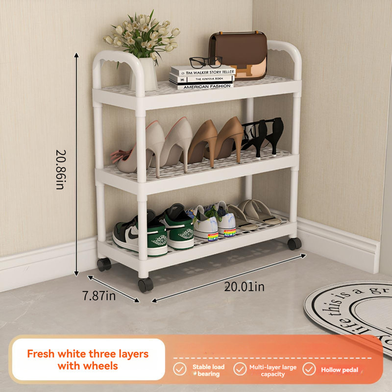 Compact Multi-Layer Shoe Rack For Small Spaces