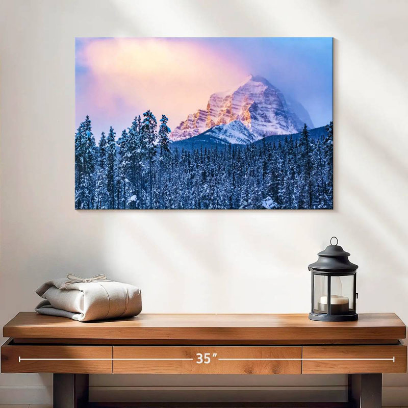 Alvord Banff Snow Mountain, H 16 po x l 24 po