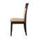 Norise Side Chair in Cappuccino and Tan