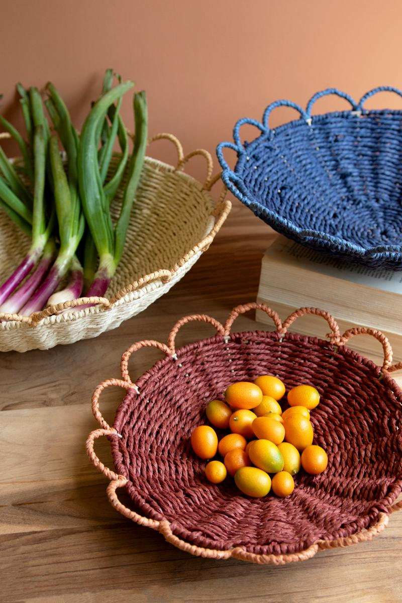 Handwoven Decorative Bowl Set