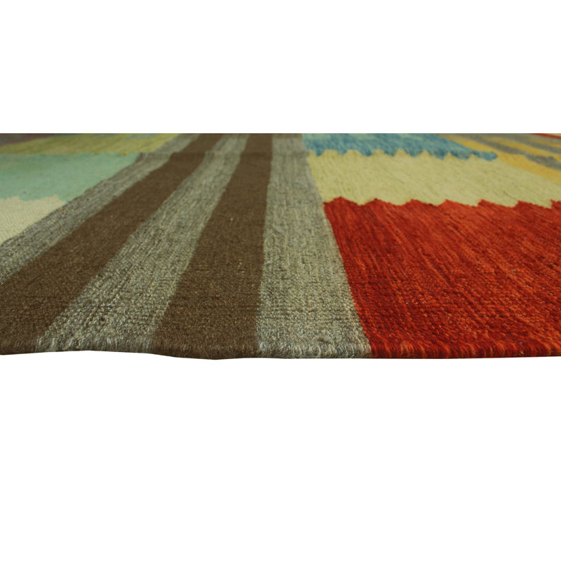 Ames Wool Abstract Indoor Rug