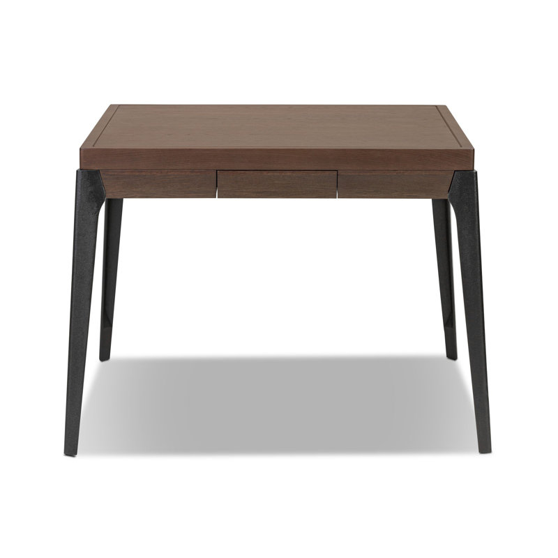 Mahjong Table-Ebonized Oak, Smoked Oak