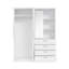 Randin Manufactured Wood Wardrobe