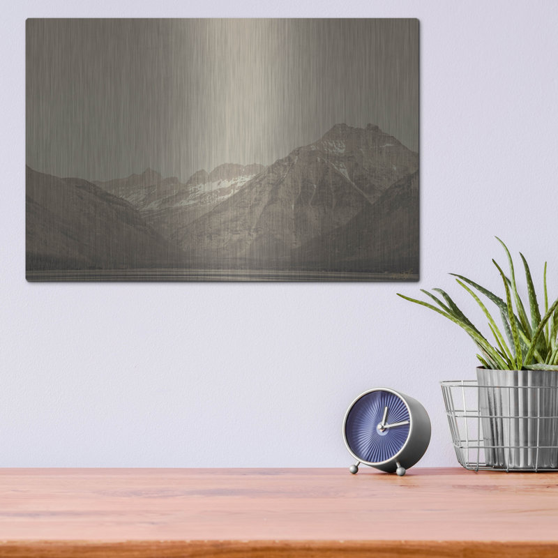  «Glacier National Memories» par Life BeautifuLEE, art mural en métal, 16 po x 12 po, H 12 po x l 16 po