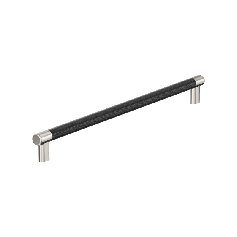 Esquire 18" Center to Center Appliance Pull, Polished Nickel/Black Bronze