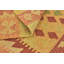 Tapis en laine rouge 3 pi 4 po x 4 pi 10 po one-of-kind main-noué la new age Elland