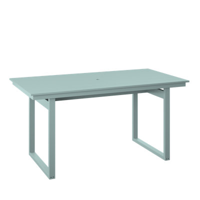  Table moderne à hauteur de comptoir de 38 po x 74 po. Sauge