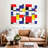 Geometric Mondrian I Multi Piece Canvas Print-93062913