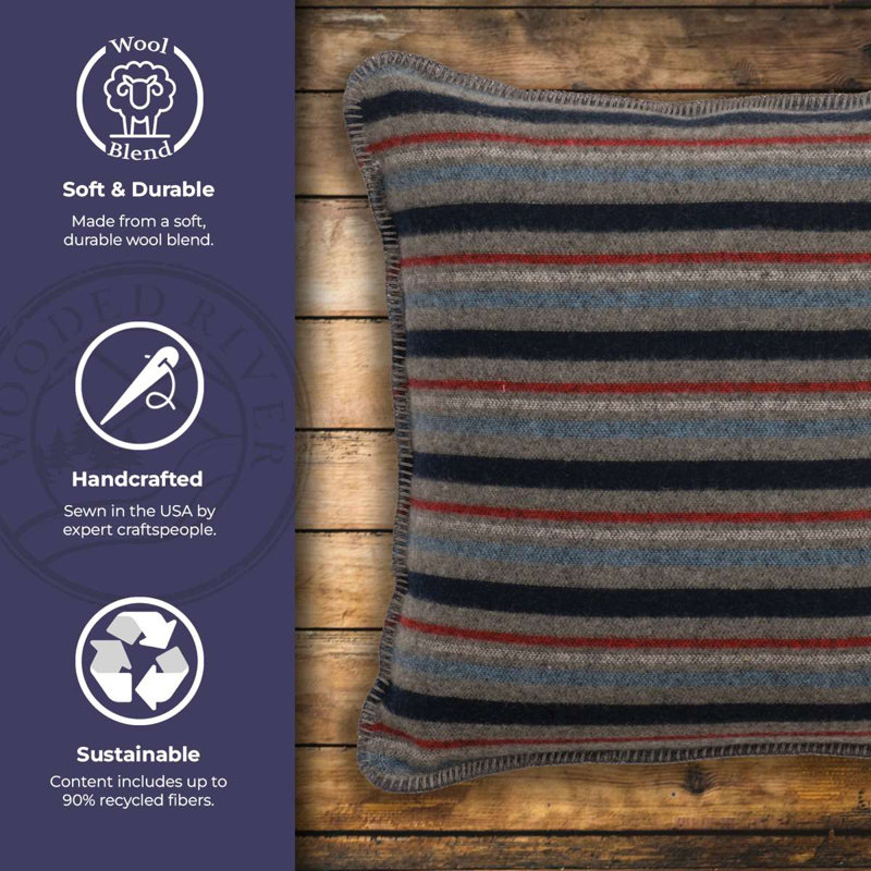 Wooded River Nordic - Coussin décoratif - 20 x 20