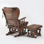 Chaise berçante et repose-pieds Azariyah Konfor-754865942-745961577