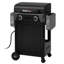 Royal Gourmet Electric Grill with Side Shelves, Gray & Black