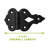 Wrought Iron Strap Hinge