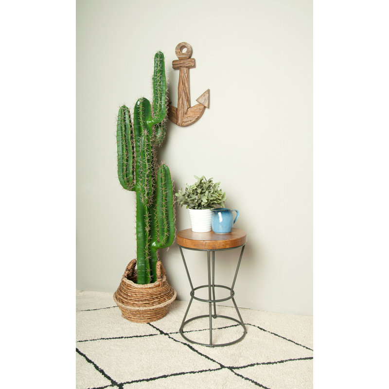 Maner Solid Wood Accent Stool