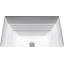 Promenade® Vitreous China Rectangular Undermount Bathroom Sink with Overflow-6788479