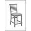 Ensemble de table de salle à manger 5 pièces en bois avec chaises rembourrées, parfait pour les petits espaces et les réunions de famille