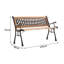 Zosia Outdoor Bench