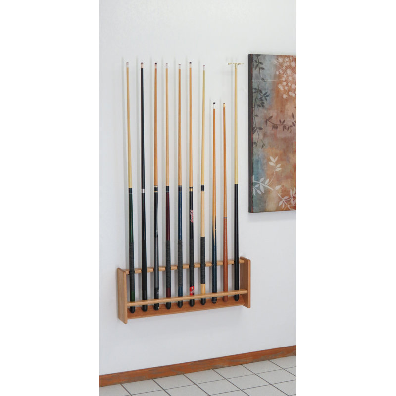 Porte-queue de billard, Chêne clair