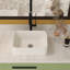 Lavabo de salle de bain rectangulaire en céramique Go Peak
