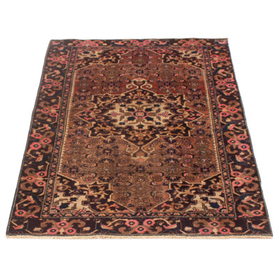 Atta One-of-a-Kind Rectangle 3'11" X 6'2" 1990s Wool Area Rug