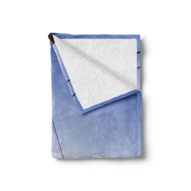 Hand Woven Throw Blanket, 70" W x 90" L