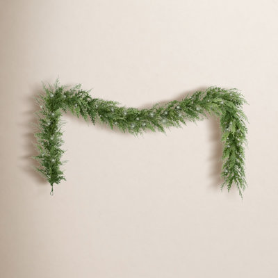 108" Cedar Pre-Lit No Holiday Garland
