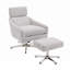 Chaise longue pivotante de 27,6 po Eba