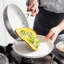 GreenPan Venice Pro Tri-Ply Stainless Steel Healthy Ceramic Nonstick 8" and 10" Frying Pan Set