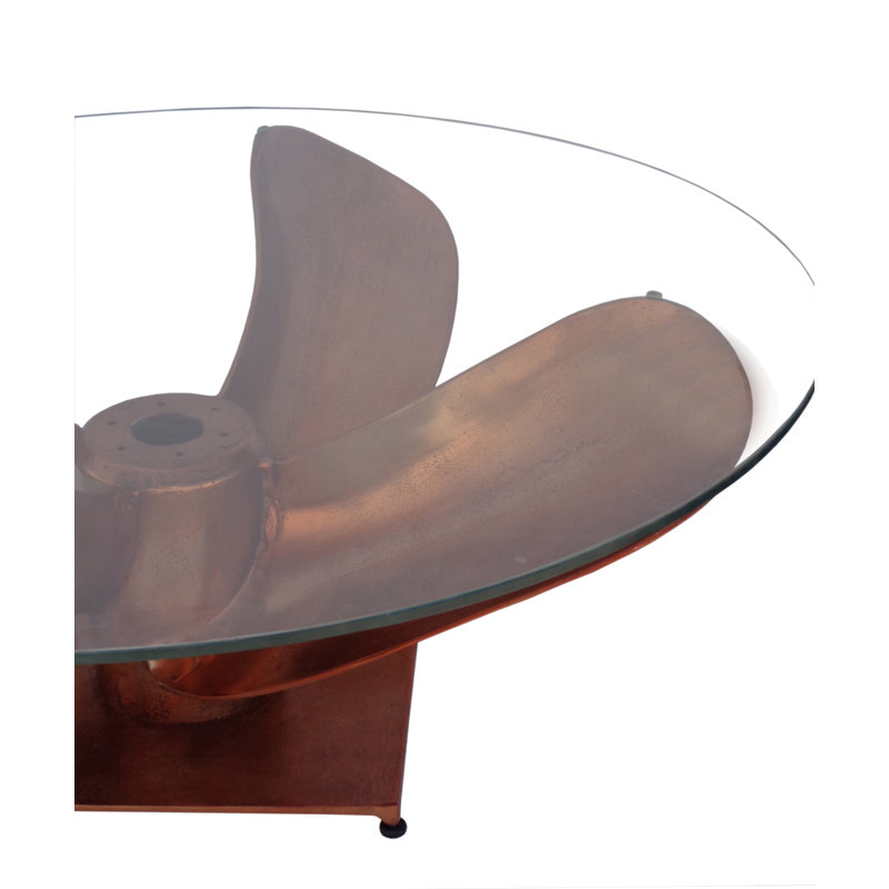 Table basse à piédestal Monette