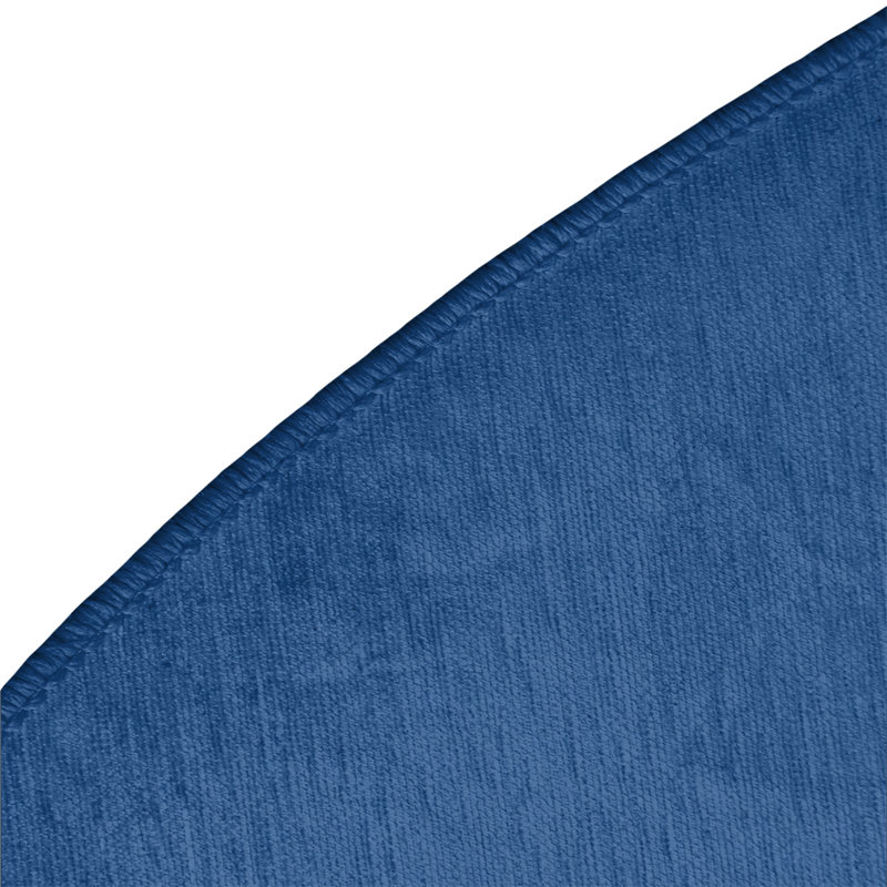 Chenille Striped Indoor Rug, Round 5'