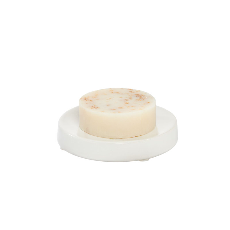 Porte-savon en céramique iDesign Eco, Noix de coco