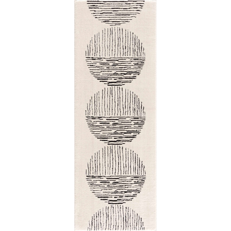 Jaileah Geometric Indoor Rug, Runner 2'8" x 7'3"
