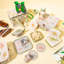 Plastic Dinnerware Storage Set