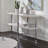 Contemporary Sofa Table With Shelf