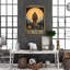 «Bigfoot And Into The Forest I Go», reproduction d'art graphique sur toile tendue 1 pièce-1189611045