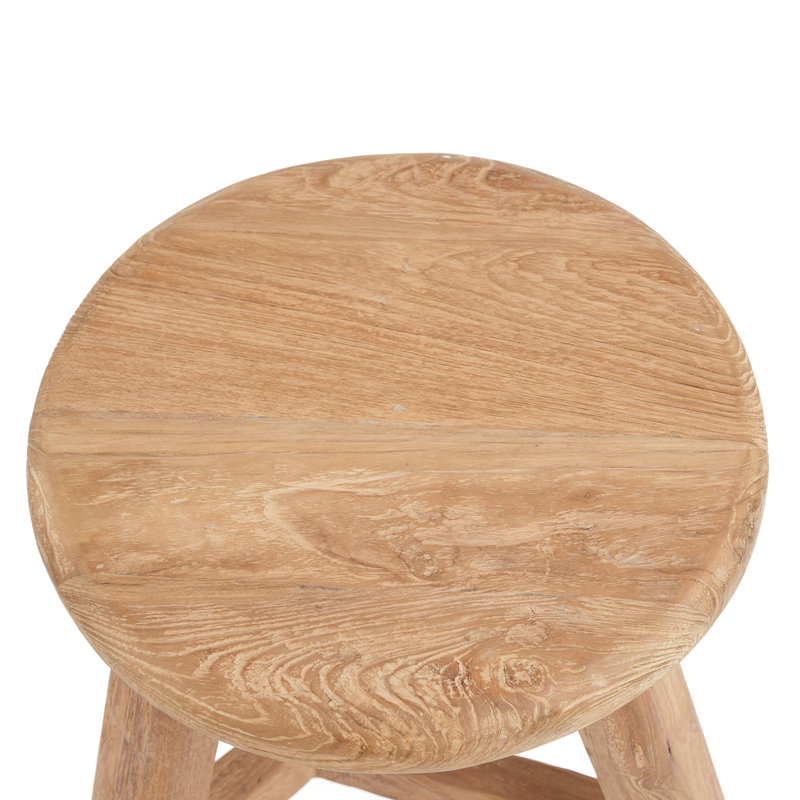 Jamul Solid Wood Accent Stool
