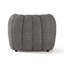 Fauteuil demi-tonneau capitonné Celal Channel-1255039699