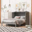 Lit escamotable double avec grands tiroirs de rangement-129748027
