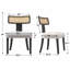 Ensemble de 2 chaises de salle à manger de style Mid-Century moderne (y compris les chaises)-1331099276