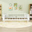 Grand lit plateforme en bois avec rails-1481764606