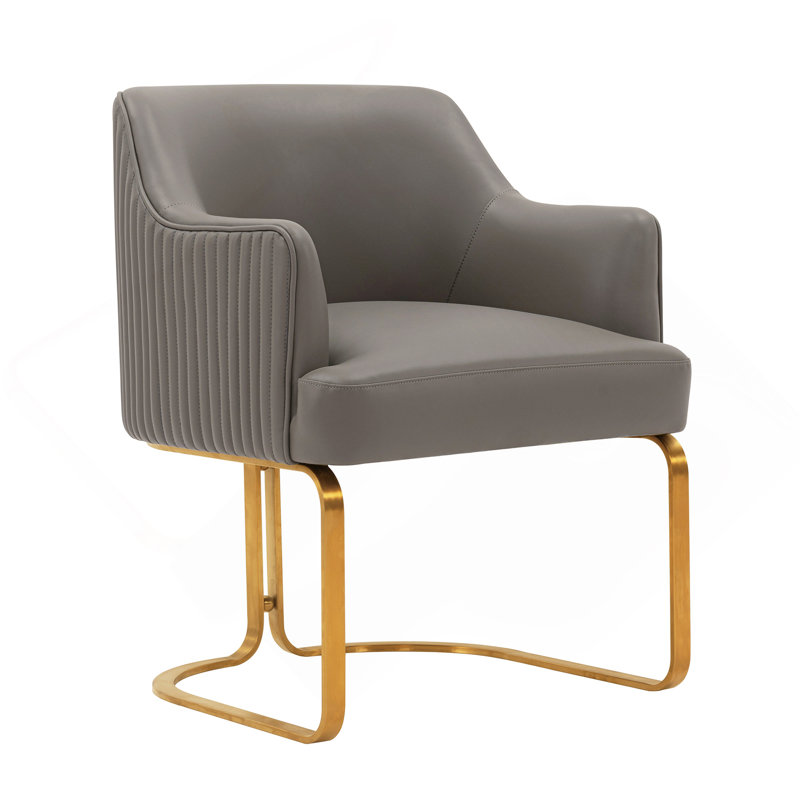 Chaise de salle à manger en taupe