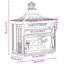 Cast Aluminum Wall Mounted Post Box-125152673
