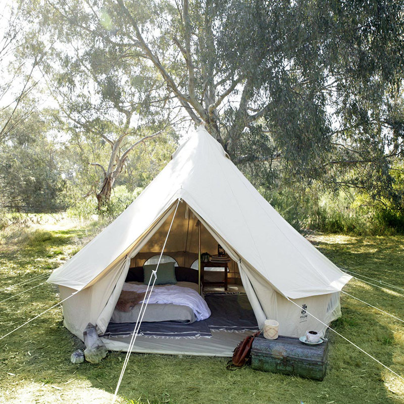 6 Person Tent, White