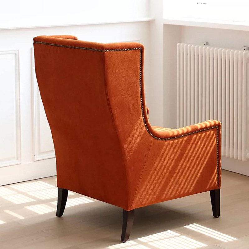 Home Living Room Casual Wooden Recliner