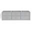 Base de meuble-lavabo simple 60 po Megrez-76034495
