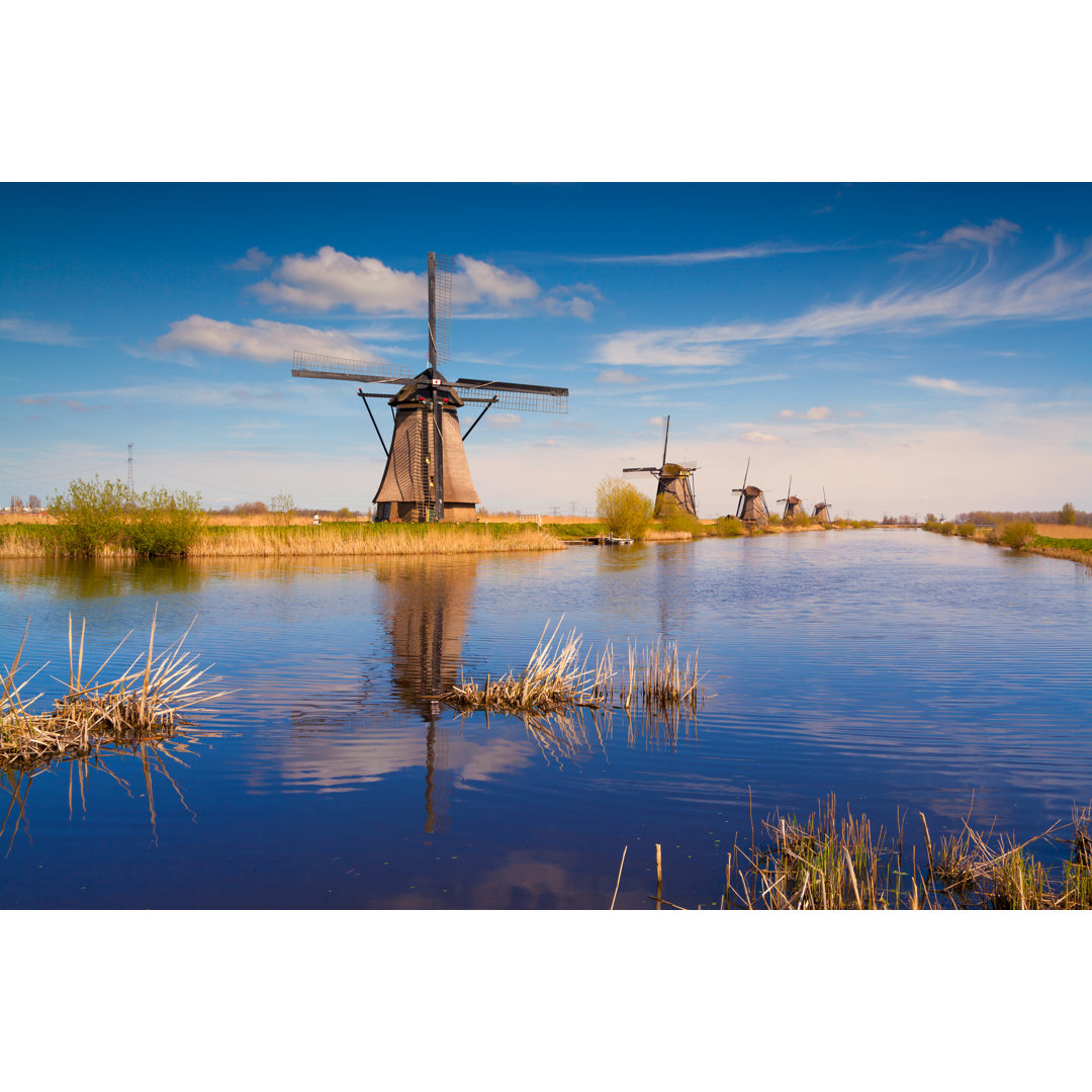 Canal In Netherlands by Andrew_Mayovskyy - Drucken